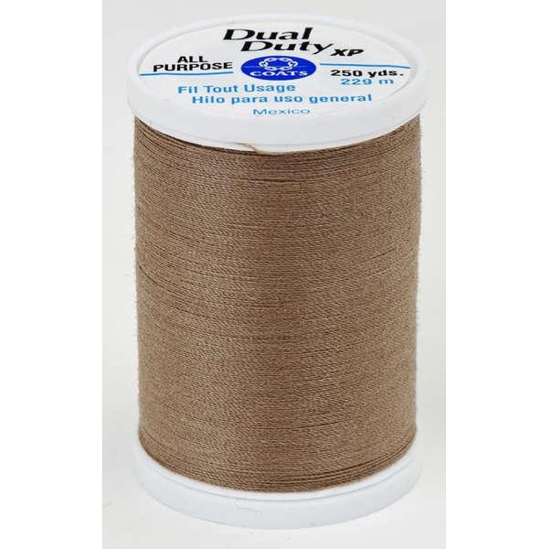 Coats Dual Duty XP Polyester Thread 250yds Driftwood - S9108630