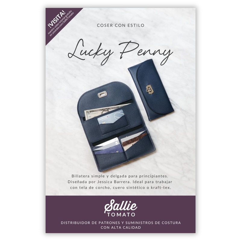 Patrn Impreso de Lucky Penny Wallet (Espaol)