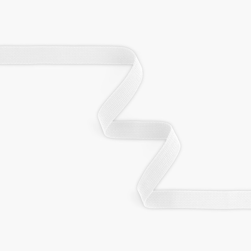 1" White Webbing