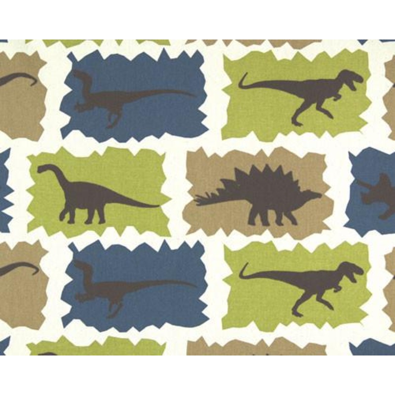 Rex Stellar Blue Natural Fabric By Premier Prints