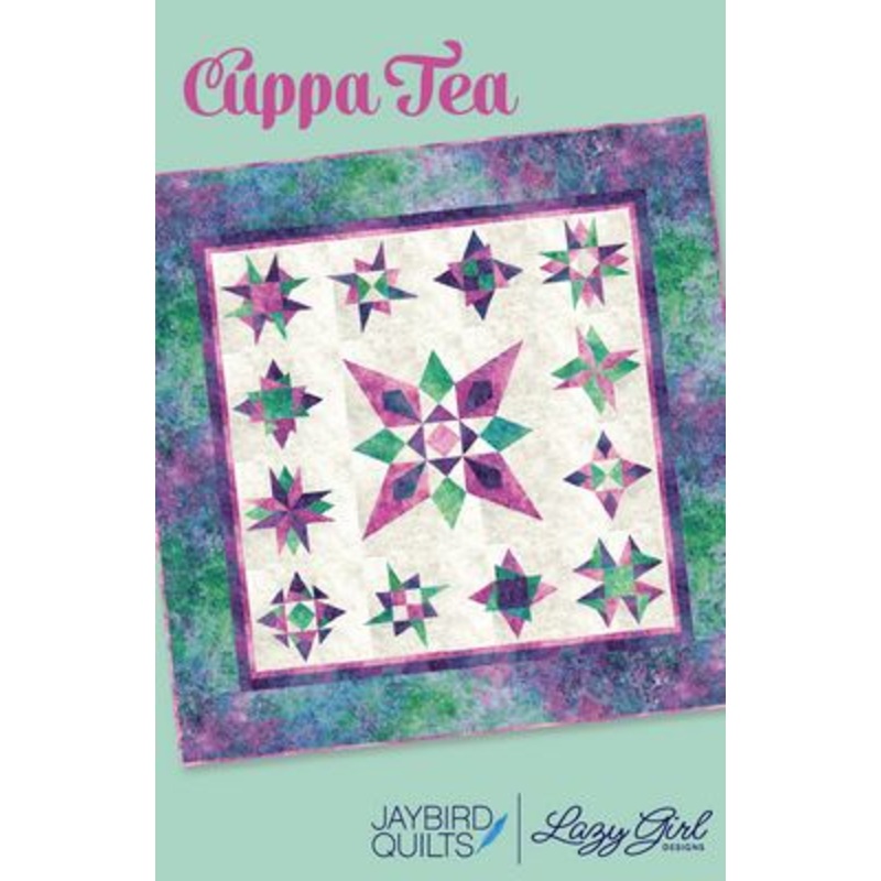 Cuppa Tea Lazy Angle Sampler Quilt Pattern
