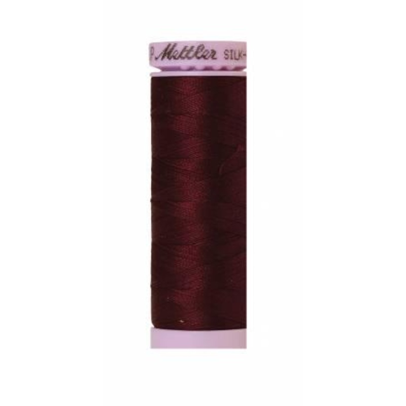 Silk-Finish 50wt Solid Cotton Thread 164yd/150M Beet Red - 9105-0111
