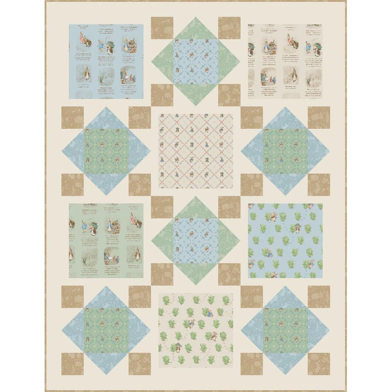 Rabbit Tales Quilt Pattern TWW-1067 From The Whimsical Workshop By Heidi Pridemore