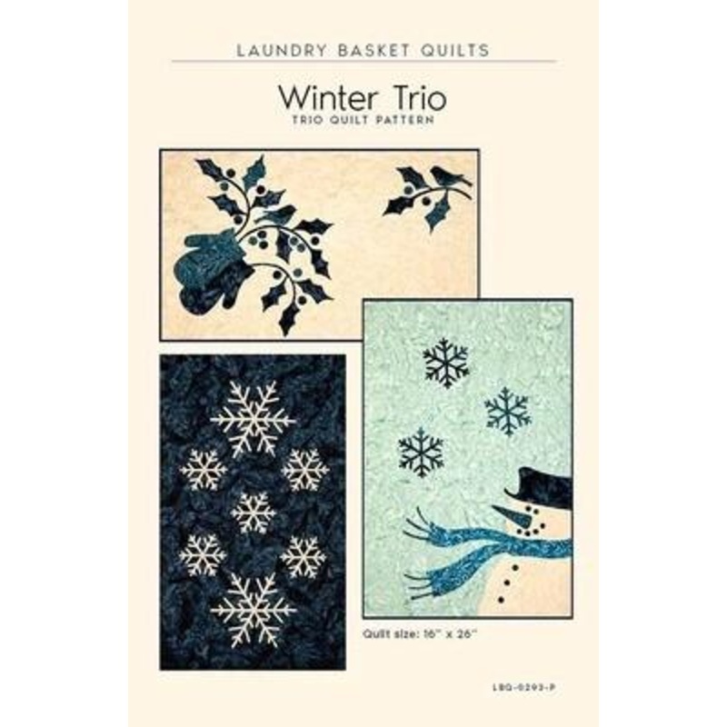 Winter Trio TableRunner Pattern