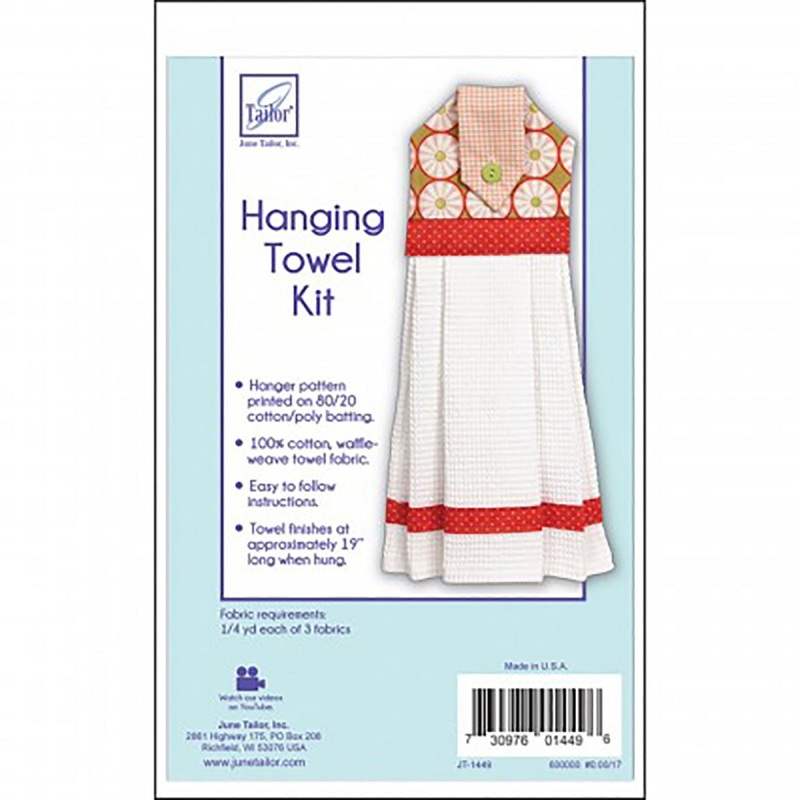Quilt As You Go Kit "Hanging Towel" by June Tailor