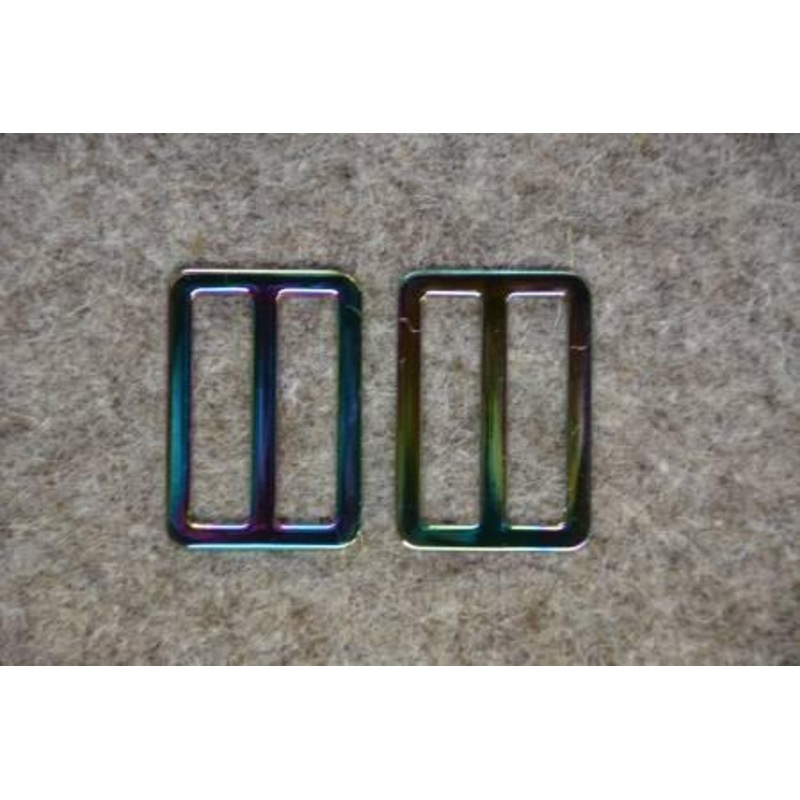 Rainbow 1-1/4in Bag Strap Slides 2pc NOT96MU