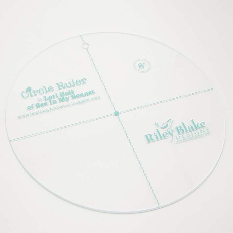 Riley Blake Designs Lori Holt 8" Circle Ruler STRULER-4157
