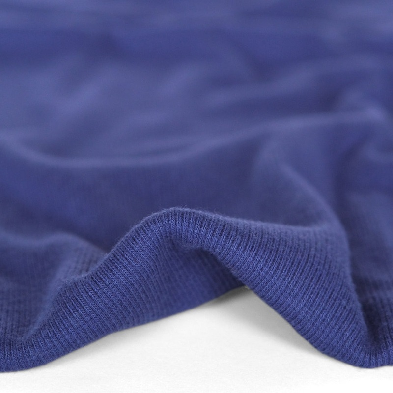 Bamboo & Cotton 2x2 Ribbing - Royal Blue