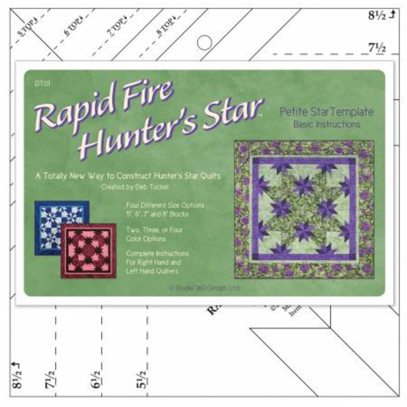 Rapid Fire Hunter's Star Petite Template udt01