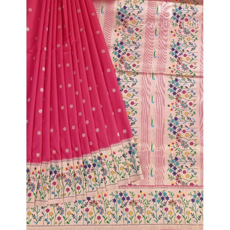 SEMI PAITHANI SAREE-SPS47