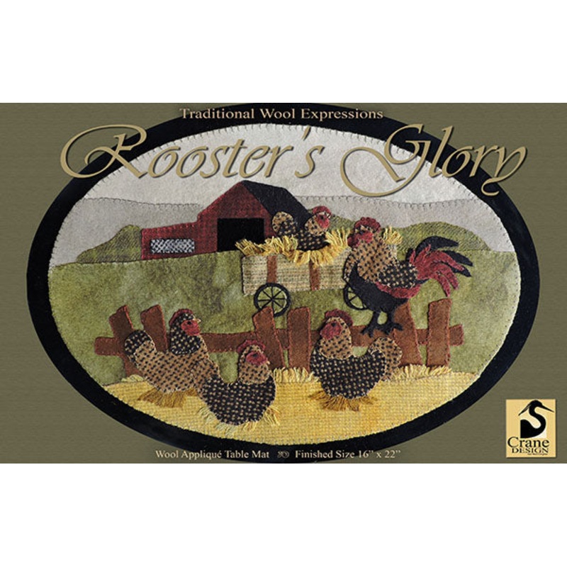 Roosters Glory Pattern cdrg