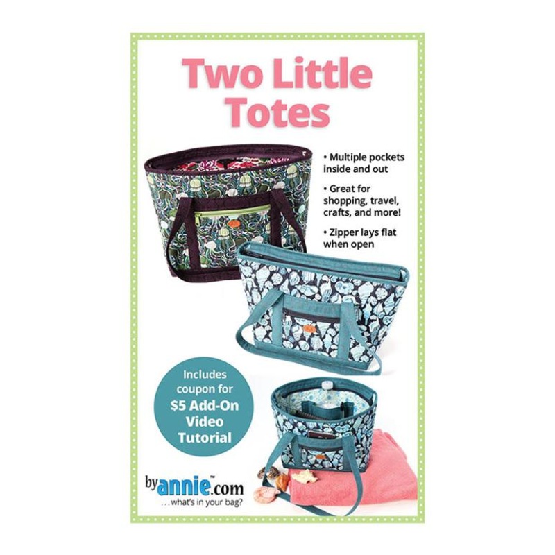Two Little Totes Pattern pba314
