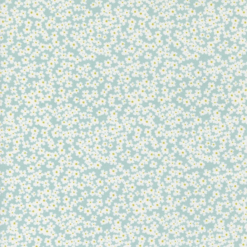 Shine Bloom Sky Yardage 55672-12 by Sweetwater for Moda Fabrics Sold In 1/2 yard increments cut continuously