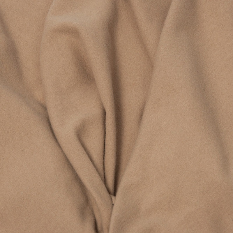 Camel Wool Blend Coating Fabric 360
