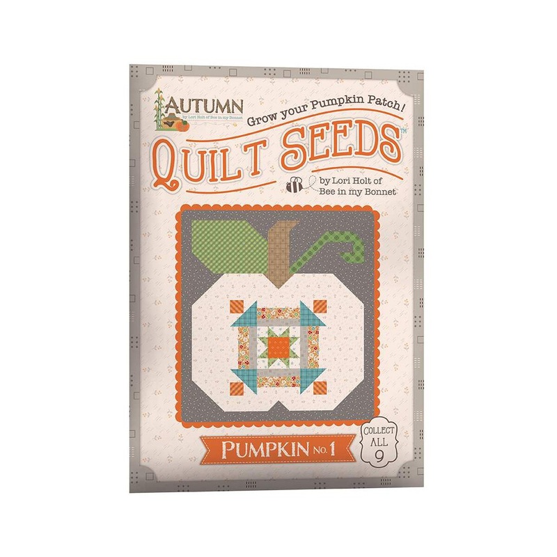 Riley Blake Designs Lori Holt Pumpkin 1 Autumn Quilt Seeds Block Pattern ST-35010