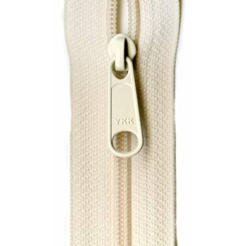 Ziplon Closed Bottom Zipper 9" - Cream - 04-09801