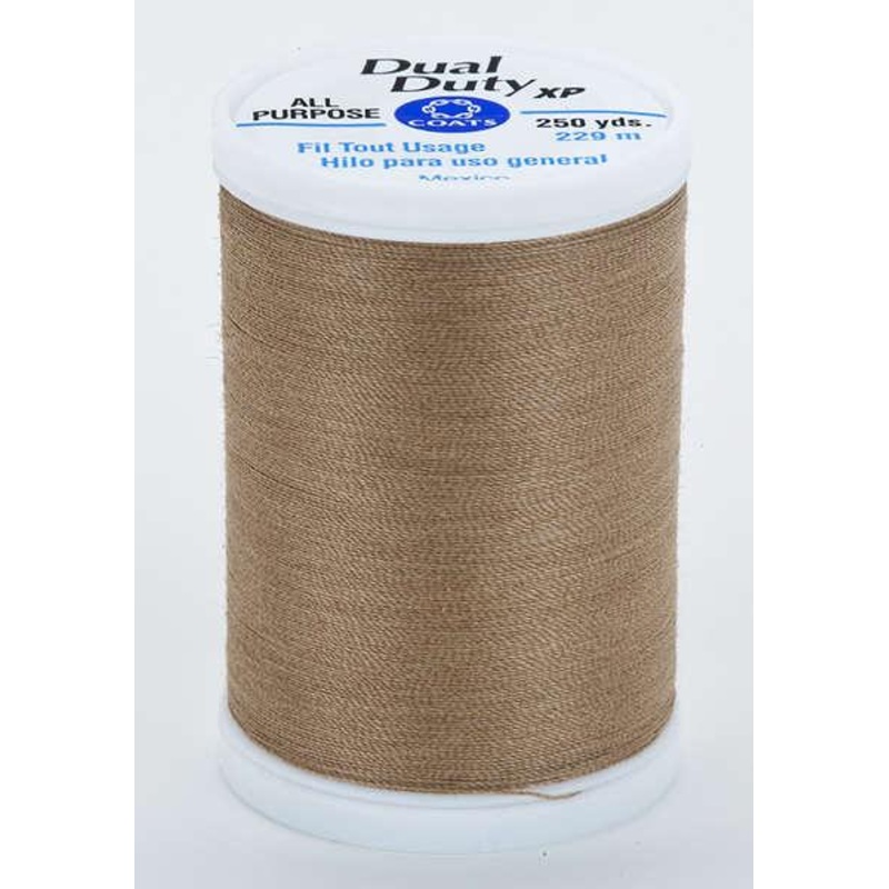 Coats Dual Duty XP Polyester Thread 250yds Praline - S9108060