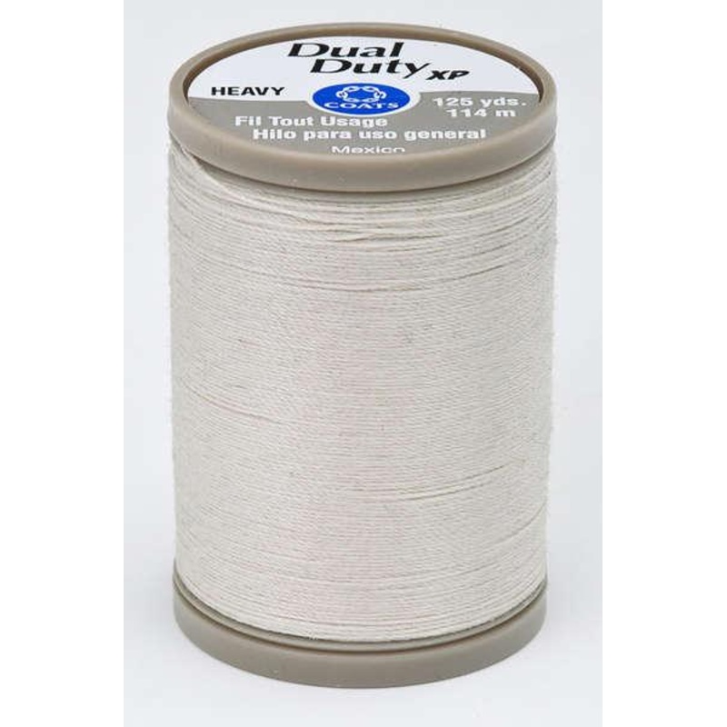 Dual Duty XP Heavy Thread size 40 125 yds Natural - S9508010