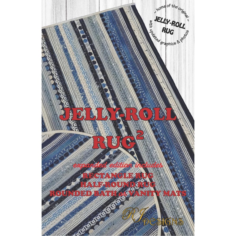 Jelly-Roll Rug2 Pattern by RJ Designs RJD120