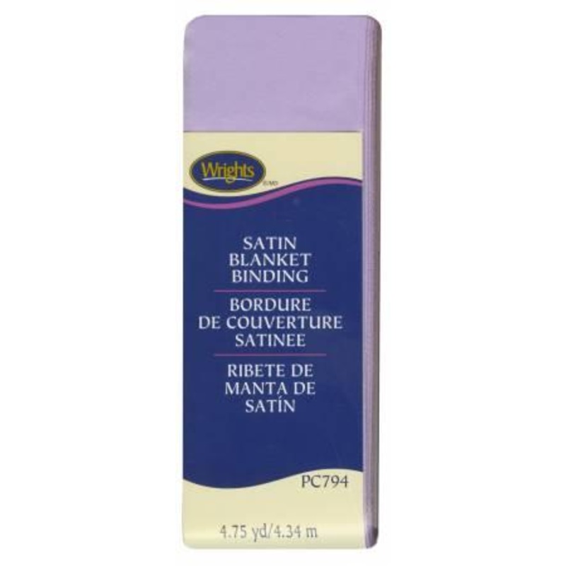 Satin Blanket Binding Lavender - 117794051