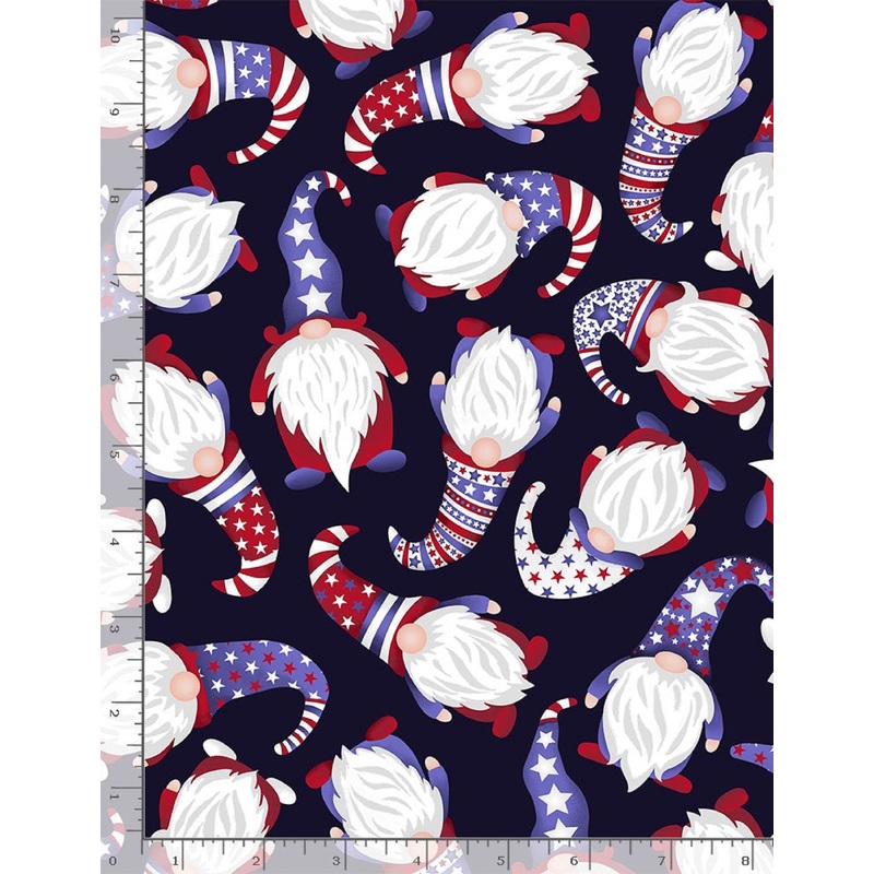 Patriotic Gnomes-Timeless Treasures-BTY