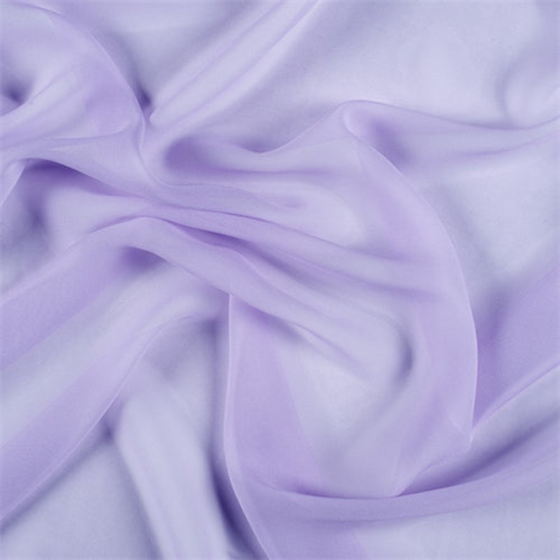 4 YD PC-Runway Silks Lilac Silk Chiffon Fabric - Reorderable
