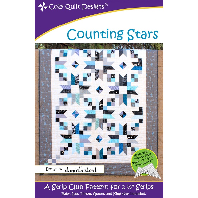 Counting Stars Quilt Pattern by Cozy Quilt Designs