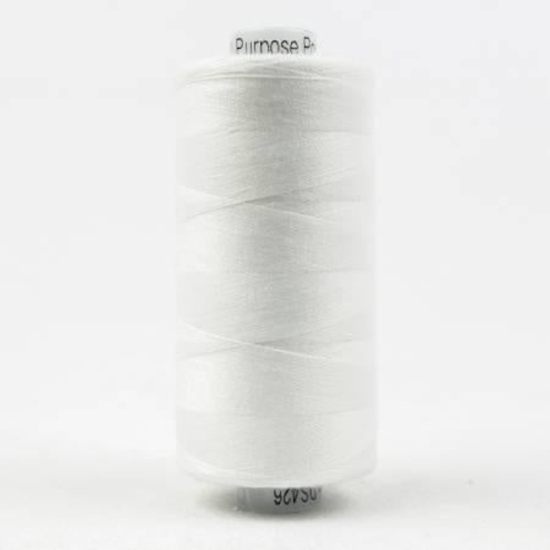 Designer All Purpose Polyester 40wt 1093yds- White DS-426