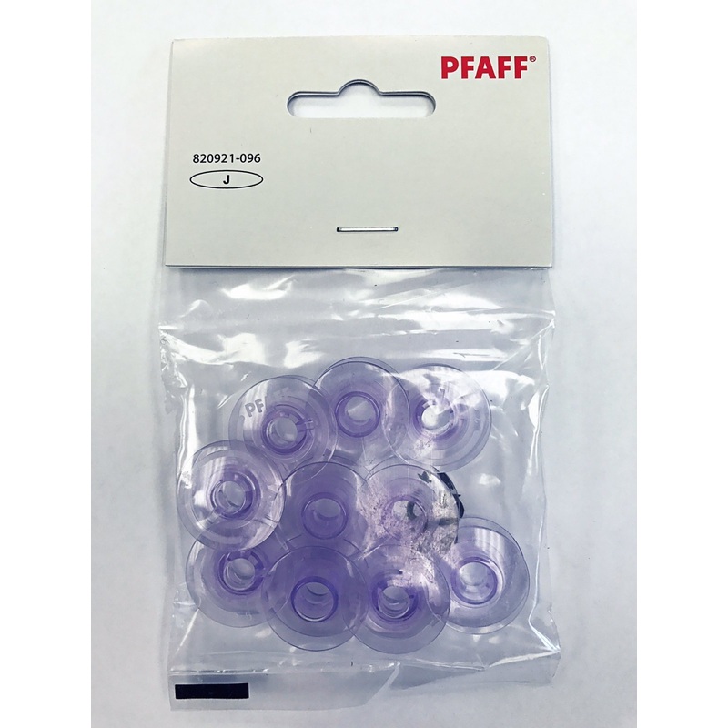 PFAFF 10pk Lavender Bobbins for Group J 820921096