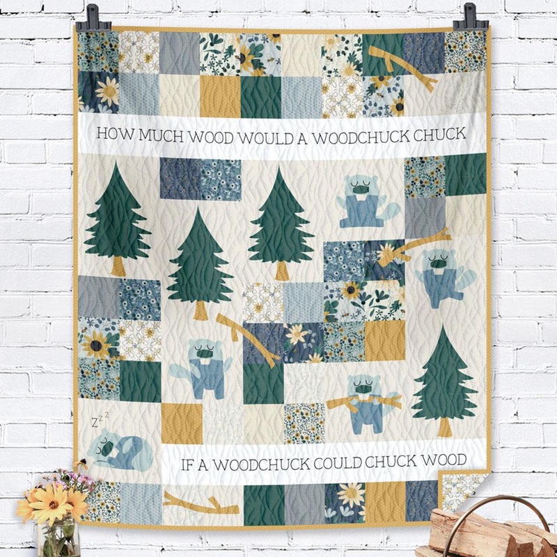 Woodchuck Chuck Quilt Kit