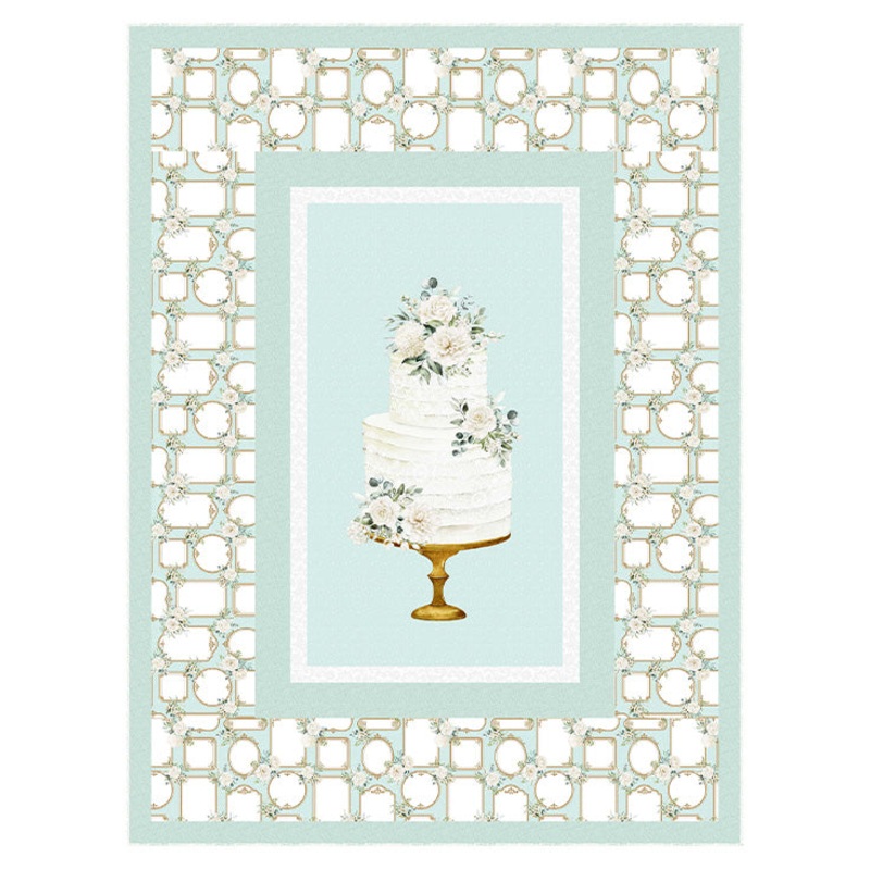 Northcott Fabrics Wedding Signature White Wedding Quilting Pattern PTN3537