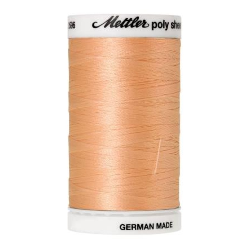Poly Sheen Embroidery Thread Shrimp Pink - 40wt 875yds - 2596-1060