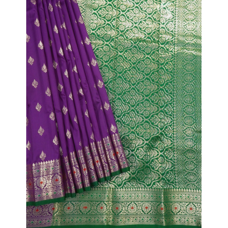 SEMI KATAN SAREE-SKN144