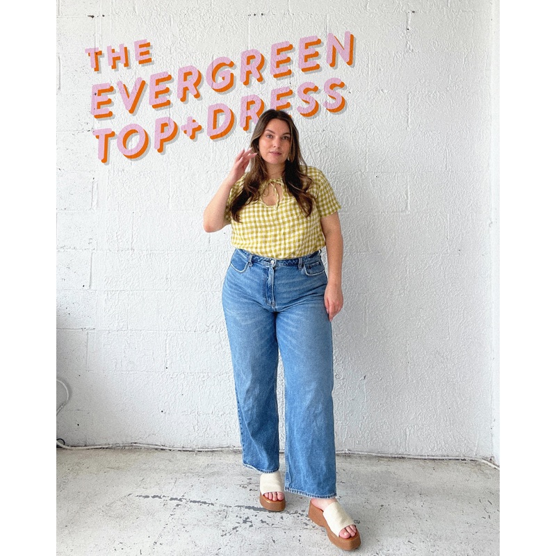 The Evergreen Top + Dress - Les Perlines - PDF Download