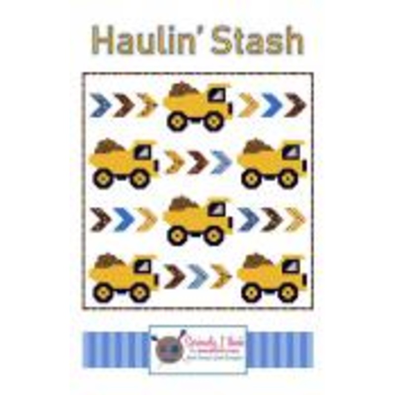 Haulin' Stash quilt sewing pattern from Kelli Fannin Quilt Designs