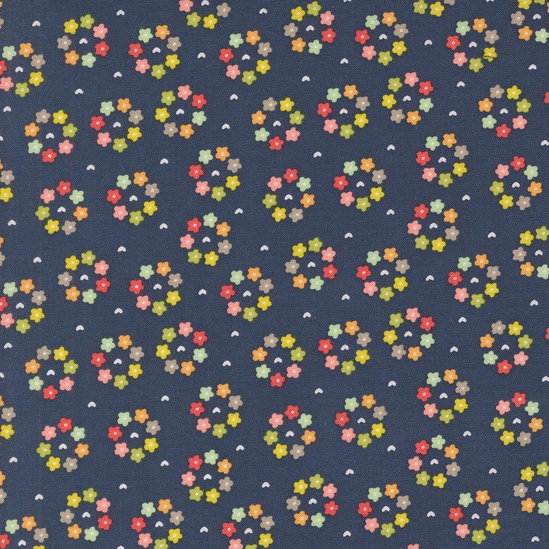 Raspberry Summer Rosy Blueberry Yardage 37695-20 By Sherri and Chelsi for Moda Fabrics Sold by 1/2 Yard Increments