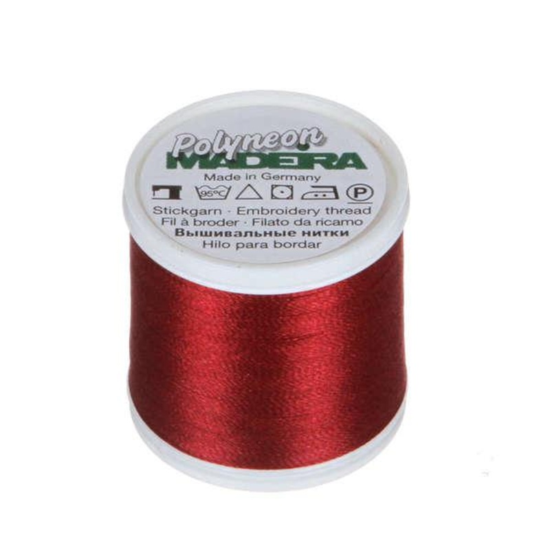 Polyneon Poly Emb Thrd Cranberry 9845-1784
