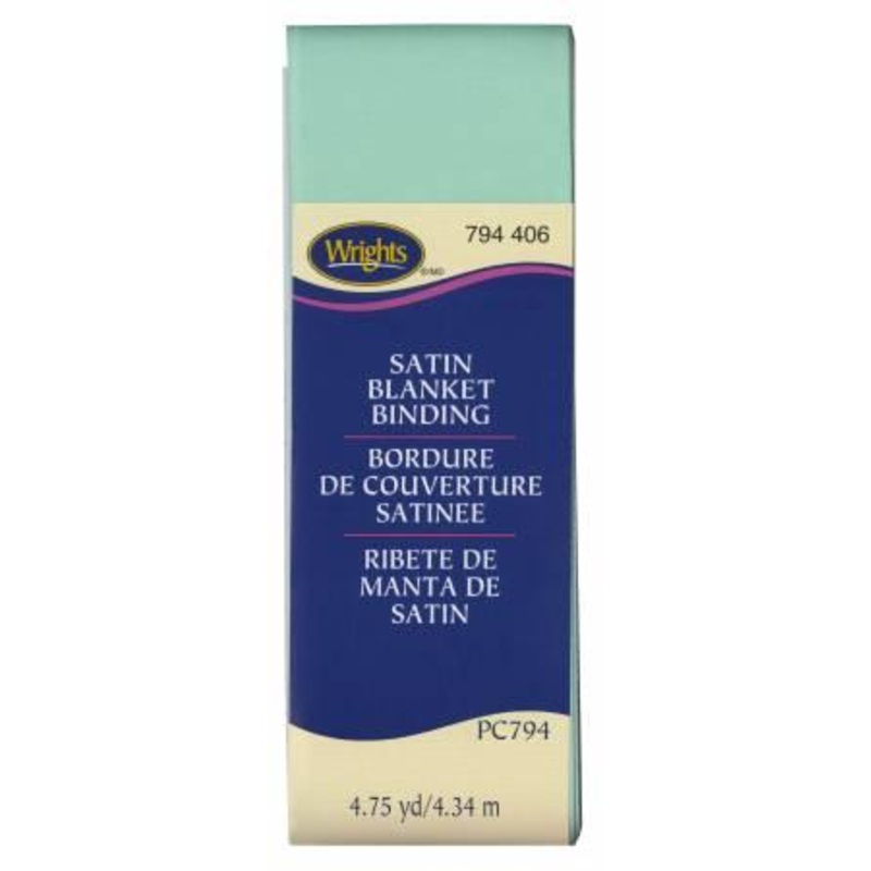 Satin Blanket Binding Cool Cucumber - 117794406
