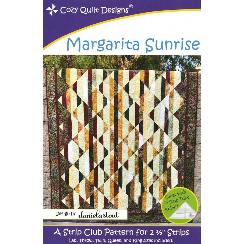 Margarita Sunrise Quilt Pattern by Cozy Quilt Designs