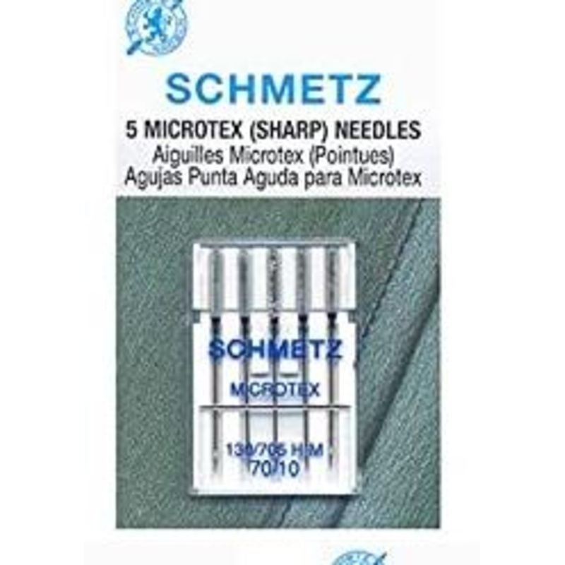 Schmetz - Microtex Needles 70/10 - 5 per pkg.