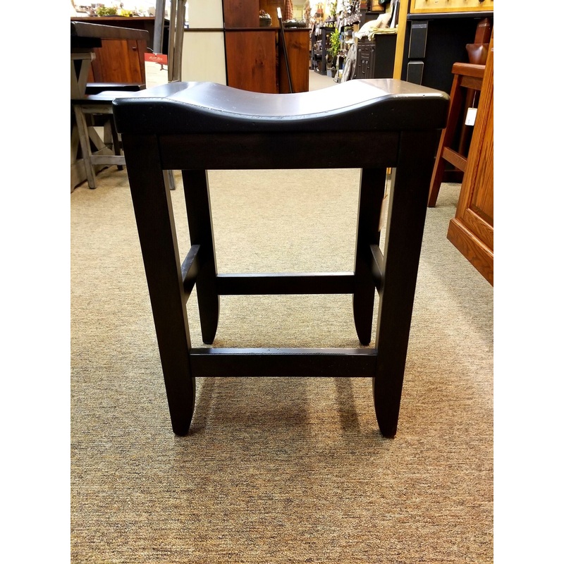 Stool-Clifton - Antique Briar on Brown Maple Wood