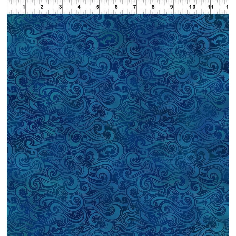 Wonders Of The Ocean-Waves Dark Blue 10WO-2