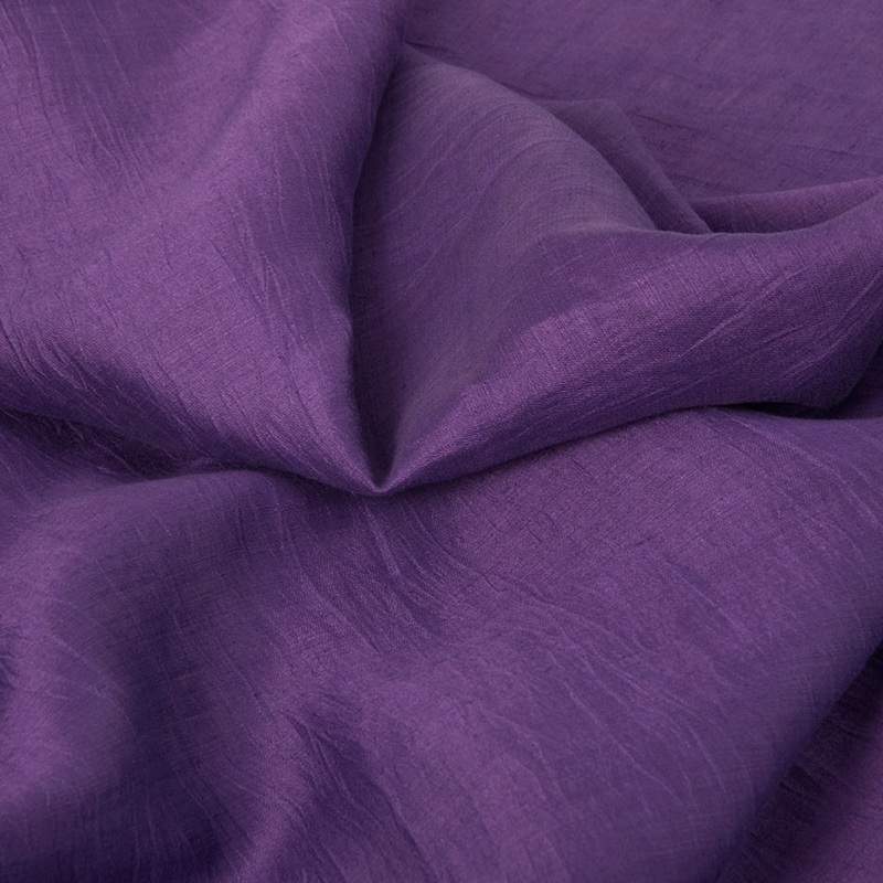 Purple Crinkle Linen 303