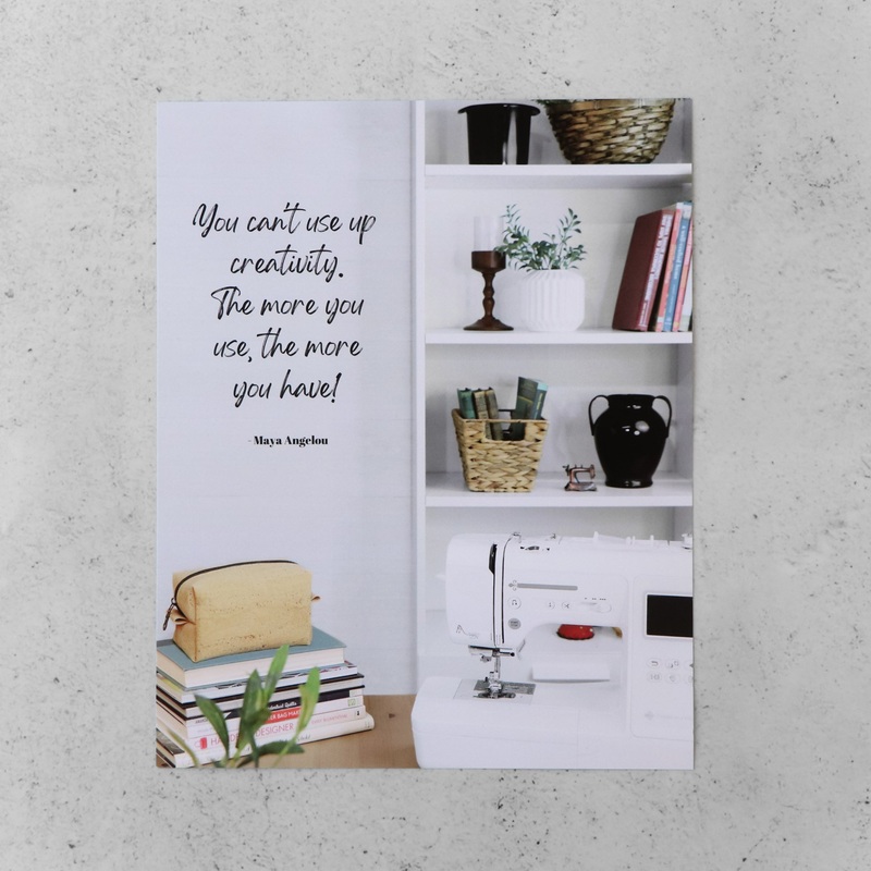 Sallie Tomato Sewing Room Poster