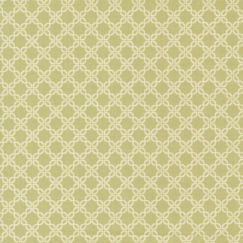Sunbonnet Lattice Pear Yardage 31768-18 By My Sew Quilty Life For Moda Fabrics Sold In 1/2 Yard Increments Cut Continuously