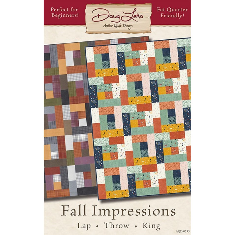 Fall Impressions Quilt Pattern by Doug Leko for Antler Quilt Design