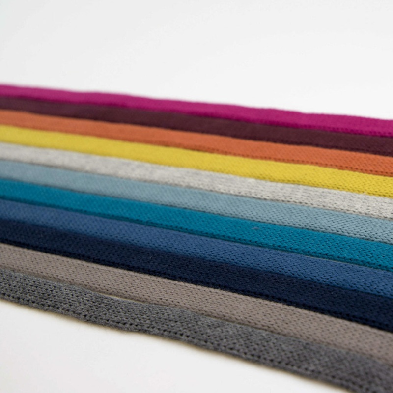 Organic Drawstring / 1/2 Inch Flat / Various Colors Available