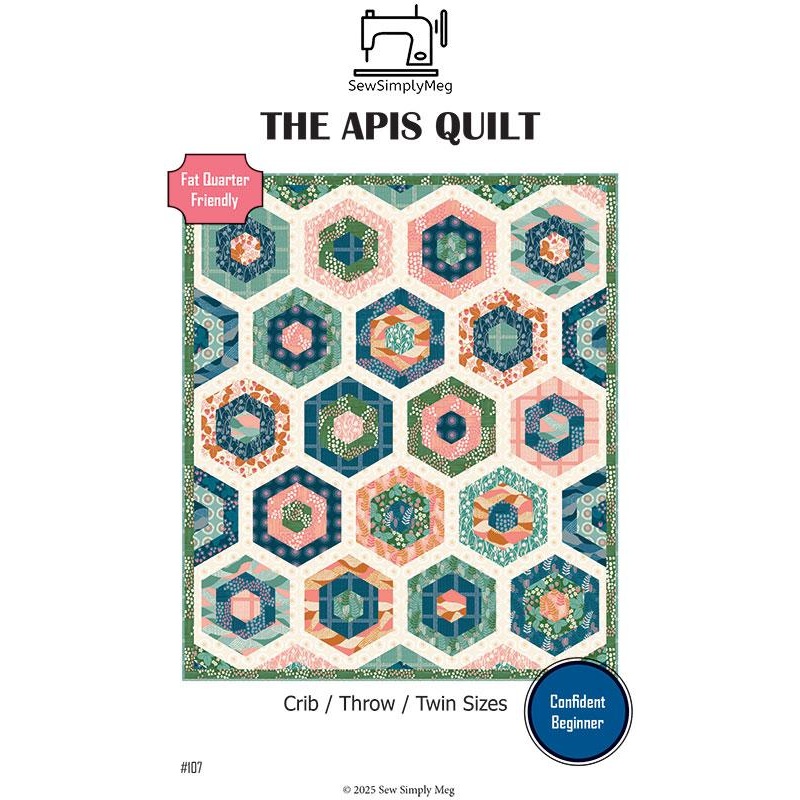 Sew Simply Meg The Apis Quilt Pattern SMQ-107