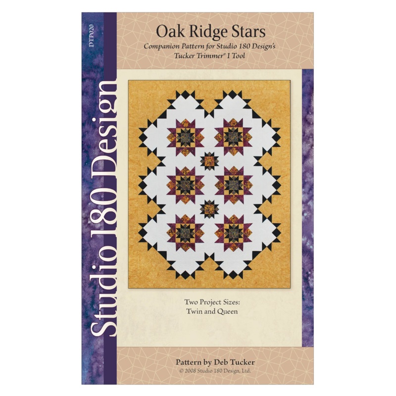 Studio 180 Design Oak Ridge Stars Quilting Pattern DTP020
