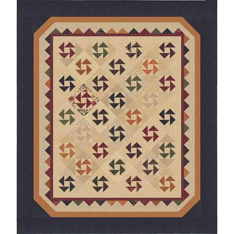 Kansas Troubles Quilters Quail Run Quilt Pattern KT-26148